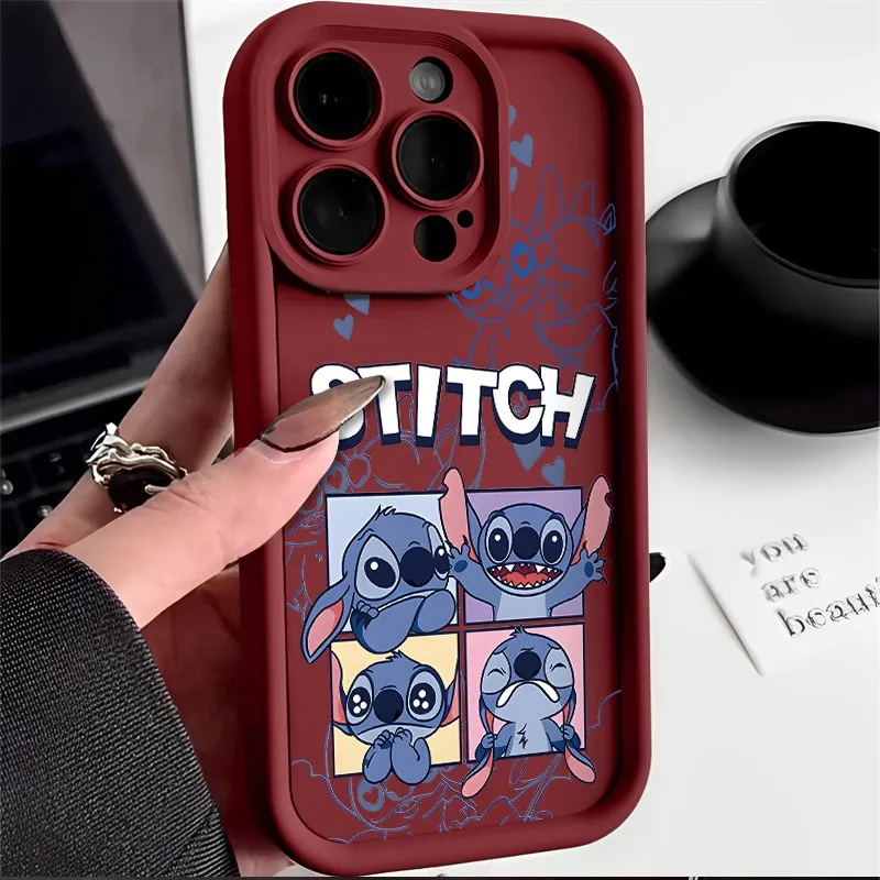 Чехол для телефона Disneies Stitch Mary Cat Xiaomi Redmi 9A 9C 10 10C 12 12C K30 K40 K50 Note 11 13 Pro