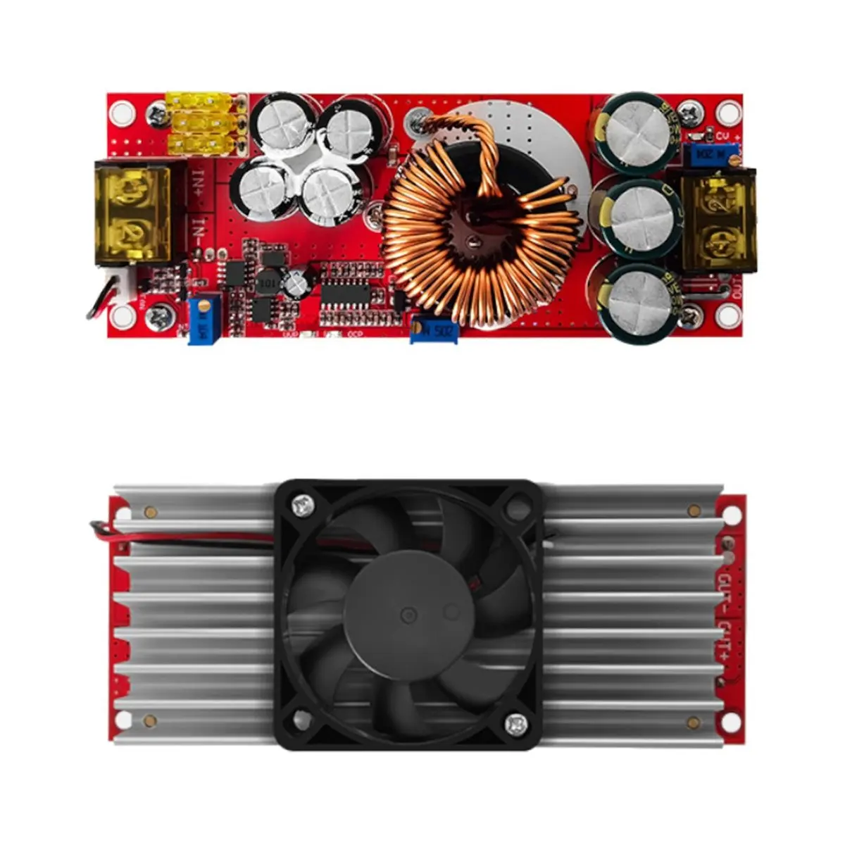 Модуль повышения напряжения HFES 1500W DC-DC, 12-48В в 24-72В, 30А, регулируемый, с постоянным напряжением и током, для электромобилей (art.: 3920d99b3f5ff) - 3920d99b3f5ff