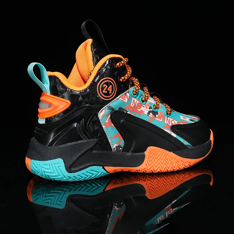 Autumn Winter Boys Basketball Shoes 2022 Original Kids Shoes Girls Fashionable Non Slip Children's Sports Shoes Kids Sneakers