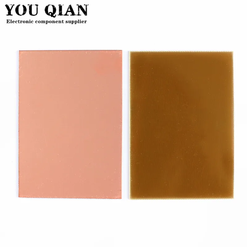 

5 шт. Fr4 Pcb 7x10 см 7*10 односторонняя медная плакированная пластина Diy Pcb комплект ламинированная печатная плата