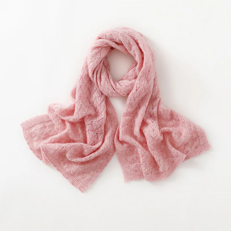 (100% кашемир) Женский высококачественный кашемировый шарф тёплый разноцветный