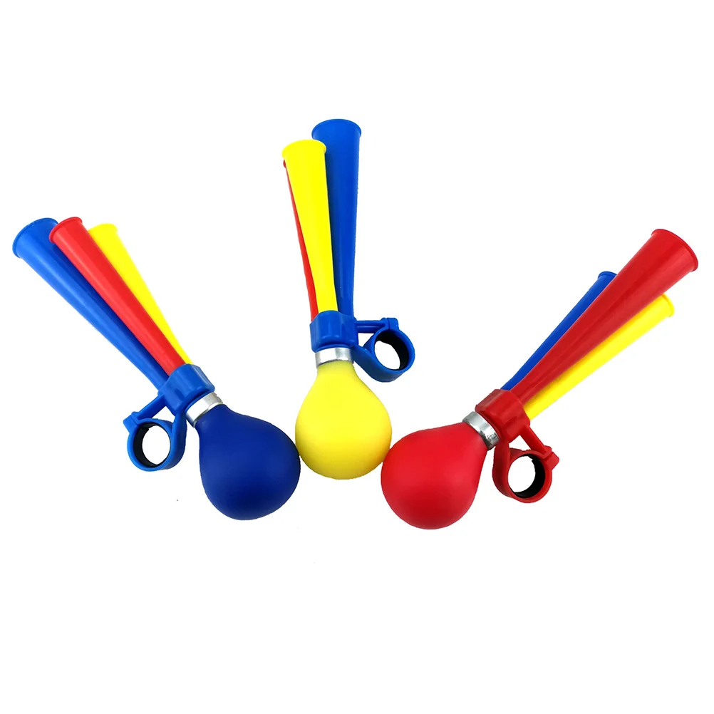 

3 PCS Bike Air Horn Retro Clown Horn Kids Bike Bell Road Bike Bell Kids Pedal Car Football Horn Bell Handlebar Bicycle Horn Ring