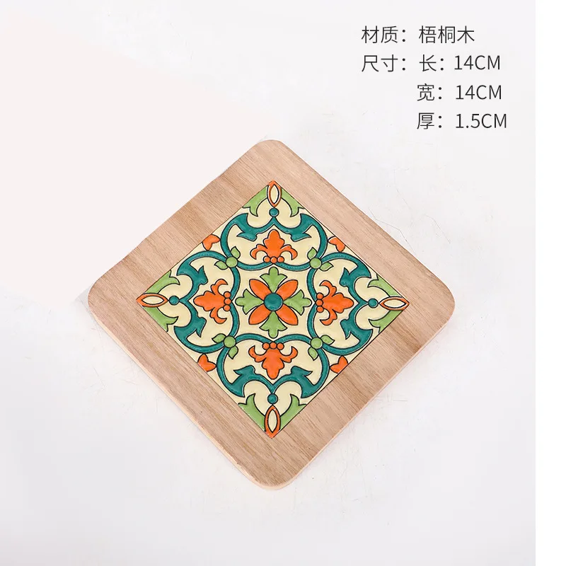 

Деревянный коврик MOONBIFFY для чашки