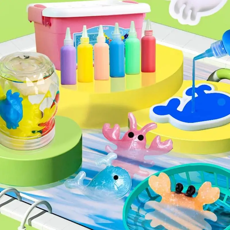 Magic Water Baby Toys Ocean Mold Magic Water Elf Handmade DIY Material Set Children's Puzzle Kids Novelty Christmas Gift