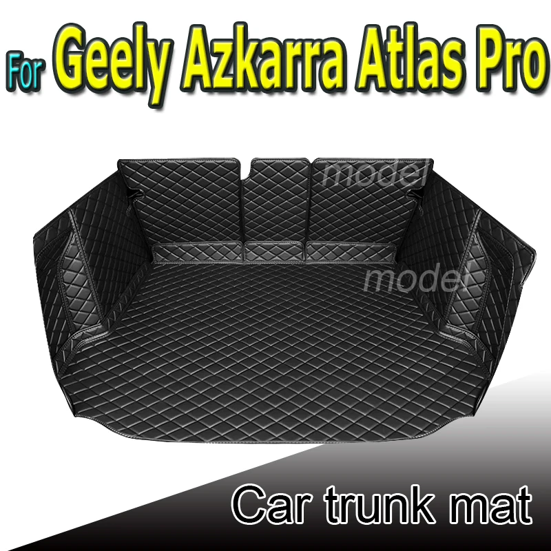 

Car Styling PU Leather Rear Trunk Mat For Geely Azkarra Atlas Pro 2020 2021 Car Boot Mat Carpet Tray Protector Auto Accessories