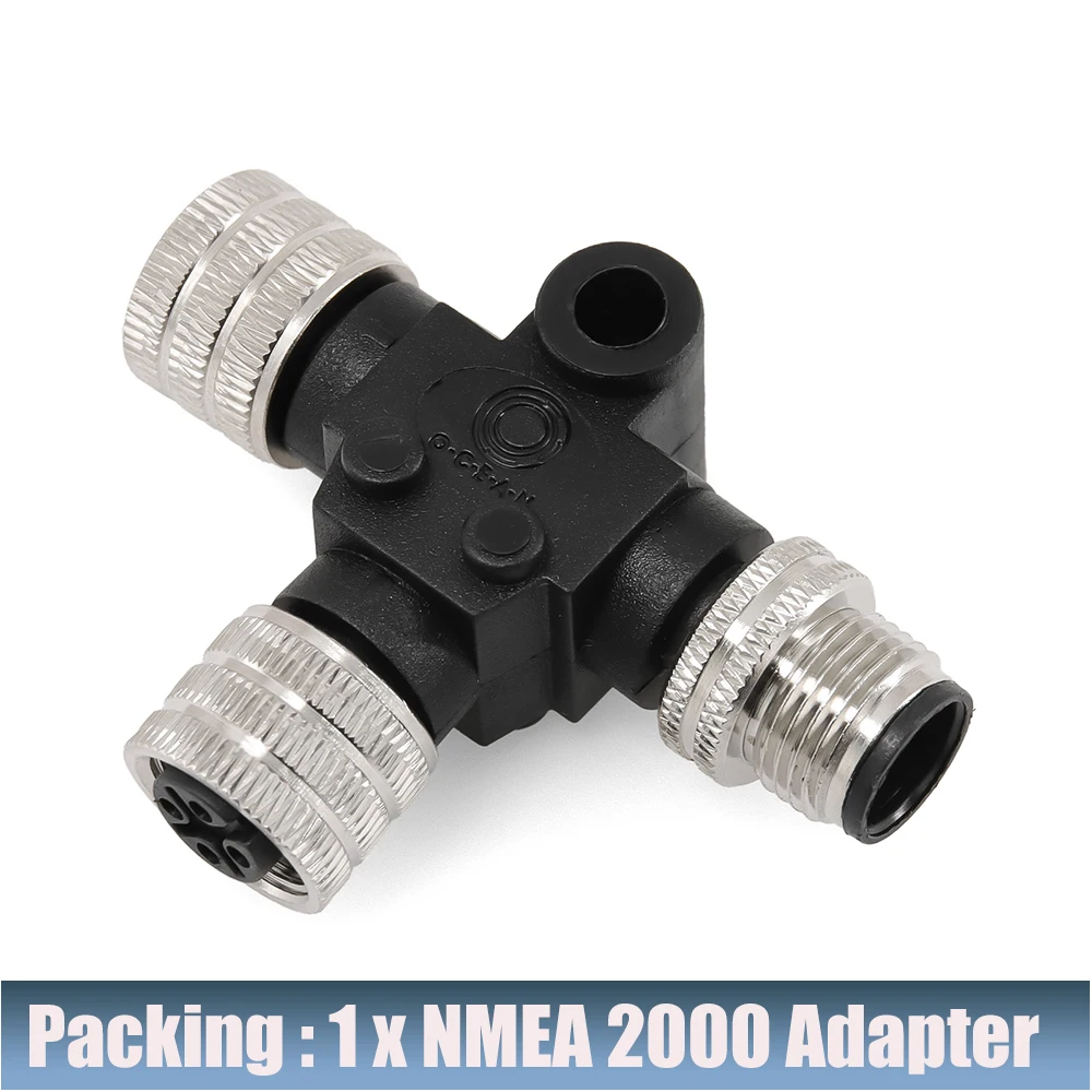 

Адаптер NMEA 2000, кабель-переходник, Т-образный разъем, 3 порта, 6 портов, женский и мужской стартовый комплект для морской лодки, морской лодки, 0,5-4 м
