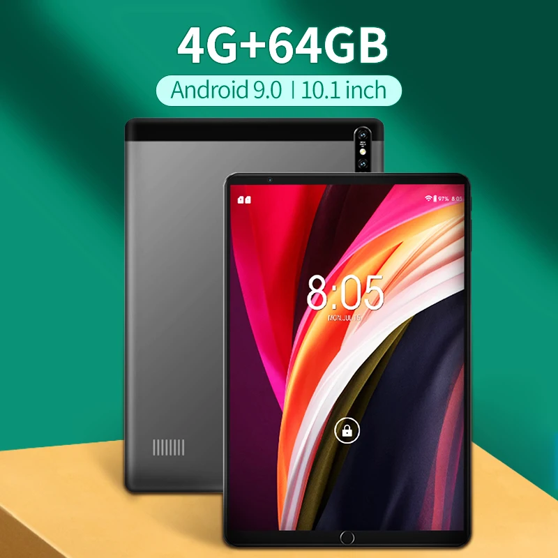     Wi-Fi 1280*800 IPS  10, 1  8  4G + 64  Android 9, 0  SIM-    5, 0  IPS
