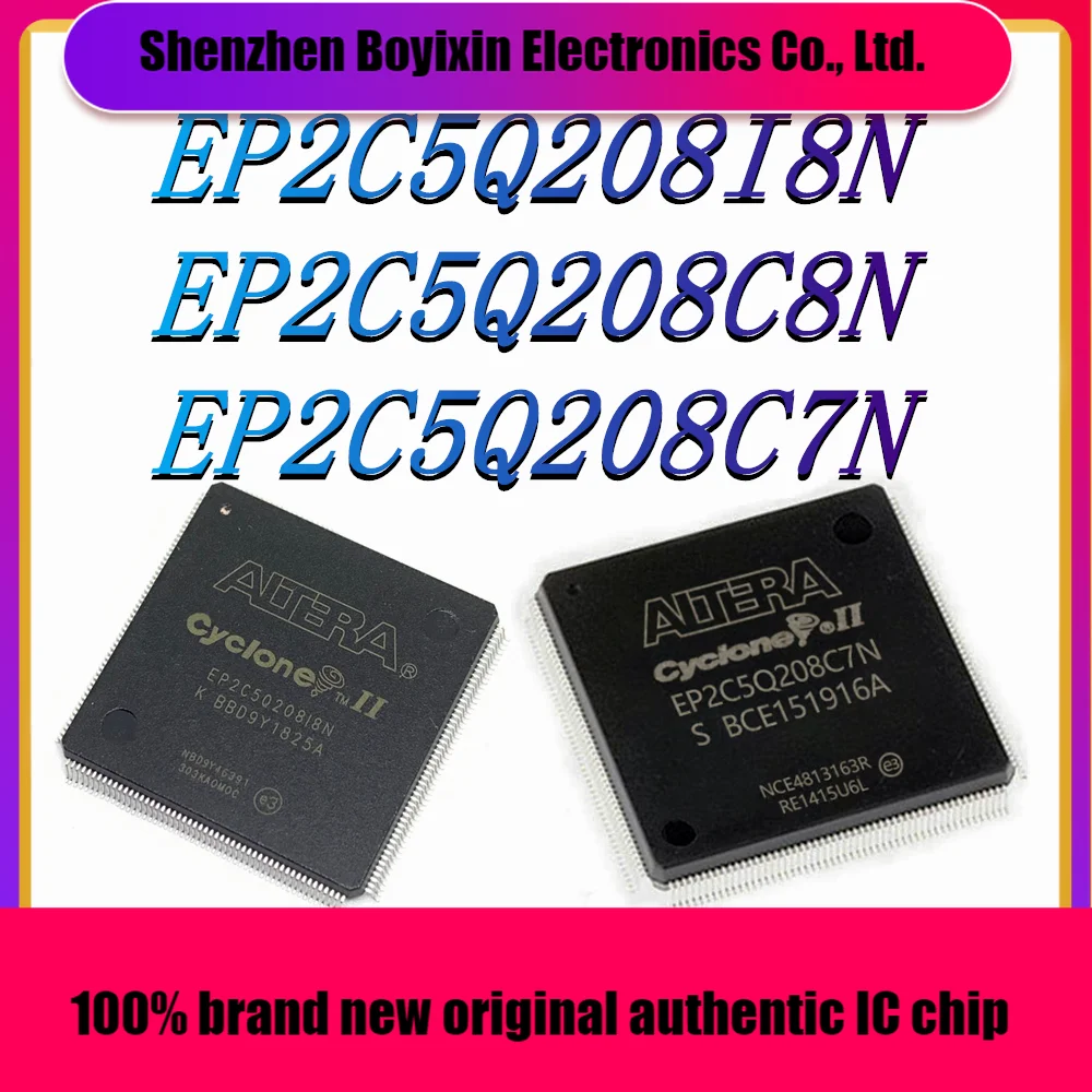 EP2C5Q208I8N EP2C5Q208C8N EP2C5Q208C7N New Original Genuine Programmable Logic Device (CPLD/FPGA) IC Chip