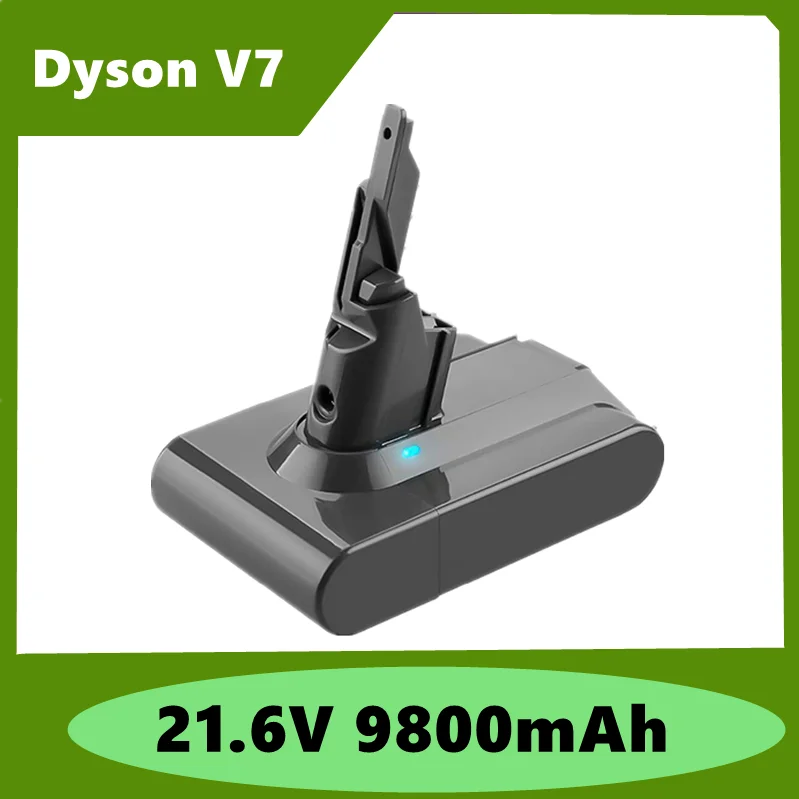 

For Dyson V7 Battery 21.6V 6000mAh/4000mAh lithium FLUFFY V7 Animal V7 Pro 225403 229687 Tools Rechargeable Battery