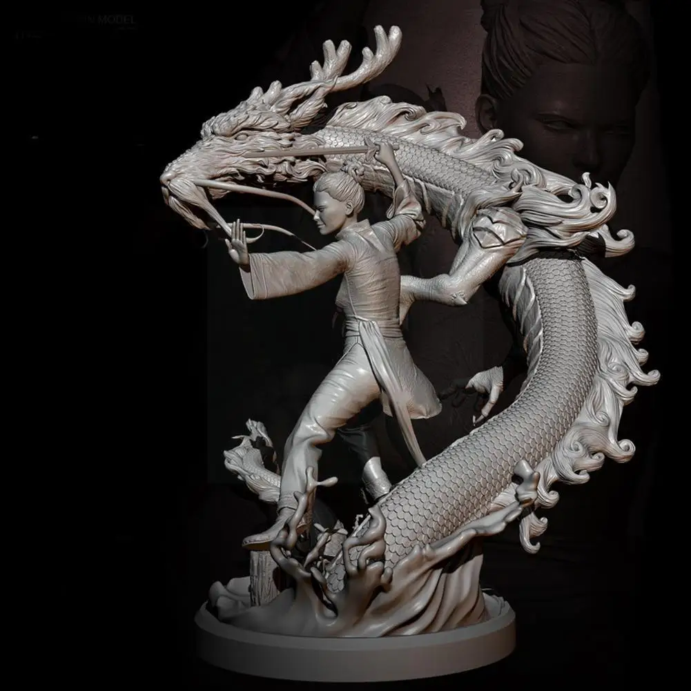 

Resin Model Kits Figure Diy Self-assembled 14 15 Years Toy Old U7n6