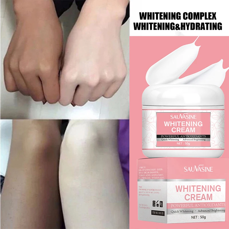 

Women Whole Body Whitening Cream Underarm Knee Buttocks Private Bleach Remove Melanin Pigmentation Nourish Brighten Skin Care