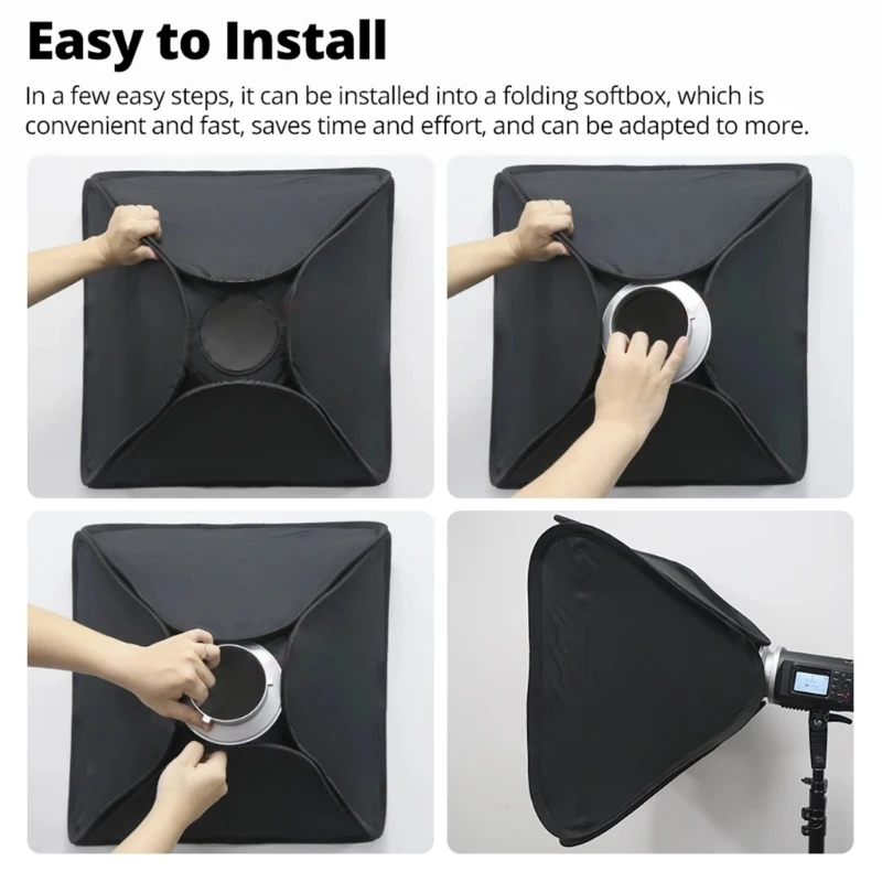 Адаптер для софтбокса Speed ​​Rings Speedring Mount 150 мм студийной вспышки освещения