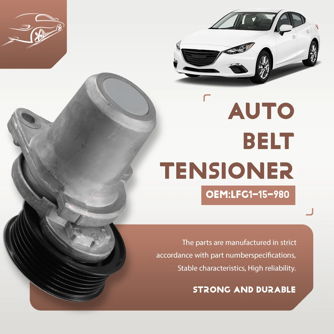 LFG1-15-980 Детали двигателя Натяжитель ремня Натяжитель шкива для Mazda 6 2002-2012 GG GH Tribute 2.3 2004-2008 Mx-5 (art.: 3920cef3bf200) - 3920cef3bf200