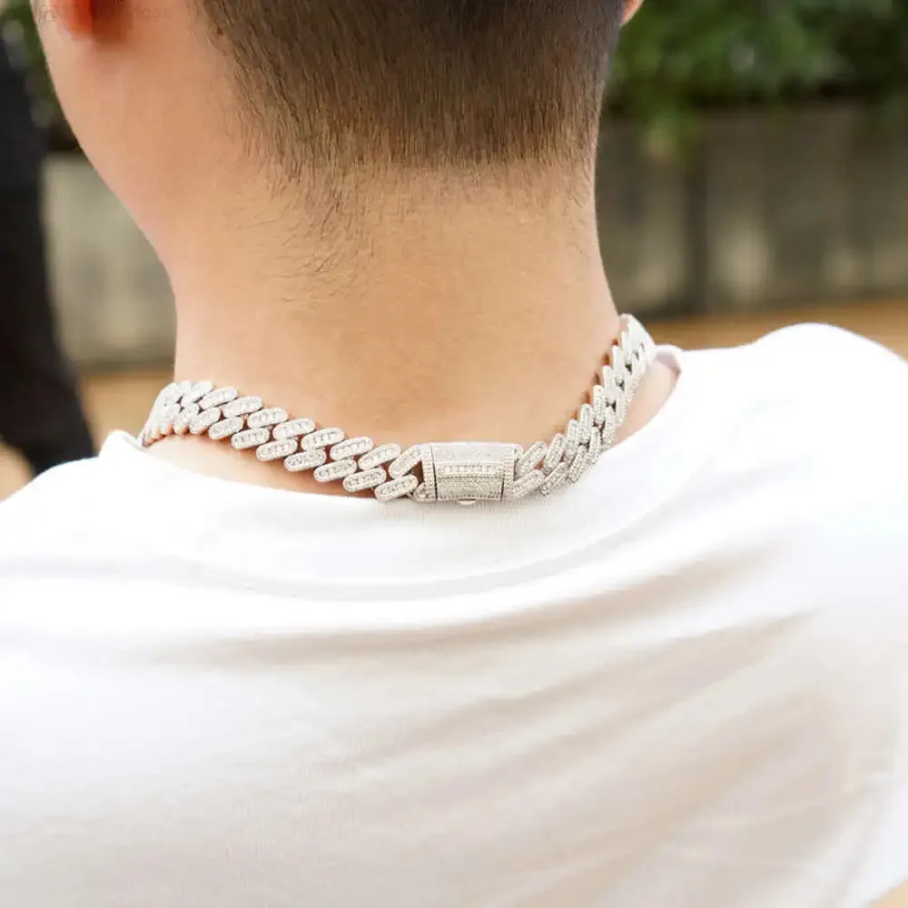 Проходной тестер 14 мм стерлинговое серебро 925 пробы Vvs багет муассанит форма