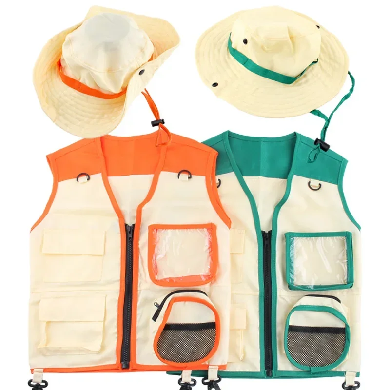 Фото Косплей Костюм для косплея Dofure en plein air pour enfants, ансамбль с jouets pour gar reklam, chapeau Explorer Gla №1