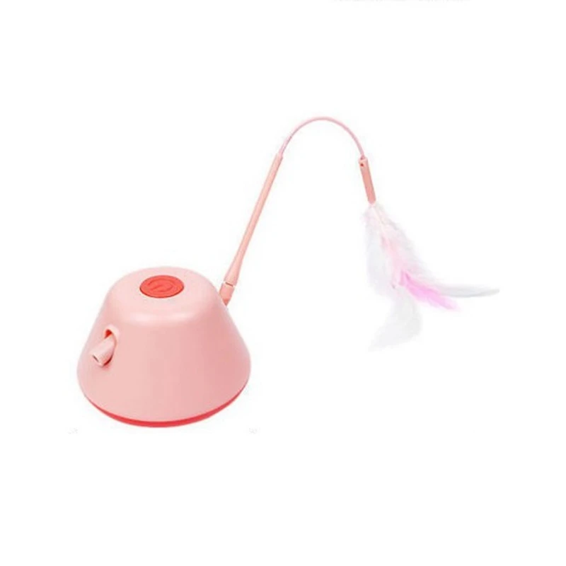 

Interactive Cat Toy Self-Engineering Cat Toy Set Electric With Feathers, Cat Toy Intelligence For Cat