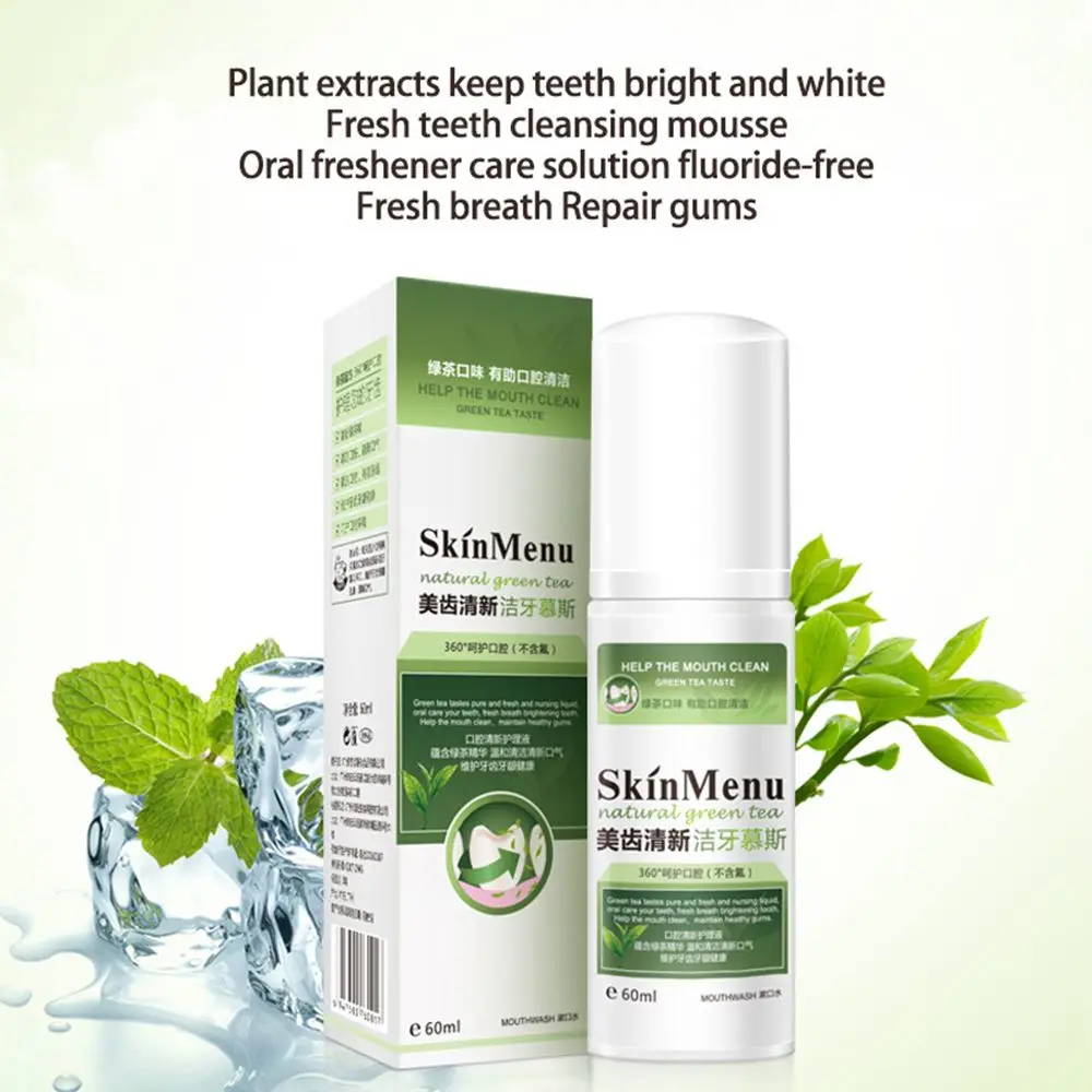 

New Oral Hygiene Breath Dental Tool Deep Cleansing Toothpaste Whitening Foam Teeth Whitening Teeth Mousse Mouth Wash