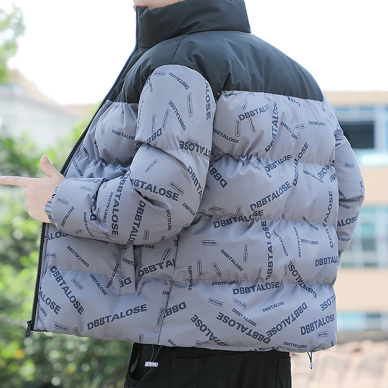 Parkas Men Down Jacket Winter Down Coats Hoodies Thicken Outdoor Travel Camping Overcoat Windproof Cotton Padded Jacket Warm 3XL