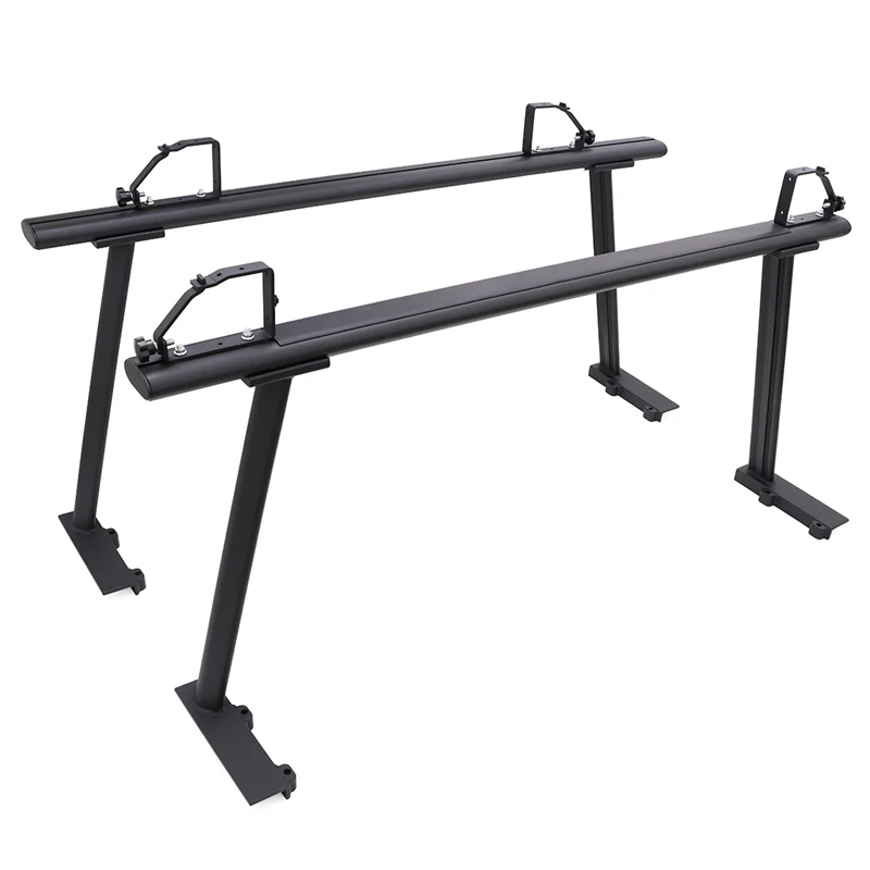 

Kingcher Heavy Duty Universal Car Roof Rack For Sale Pickup Black Aluminum Trailer Ladder Rack Truck