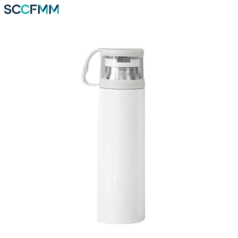 Фото SCCFMM Набор из 3-х термобутылок для сублимации, 350 мл/500 мл, из нержавеющей стали, для прямого питья, пустые спортивные бутылки №5
