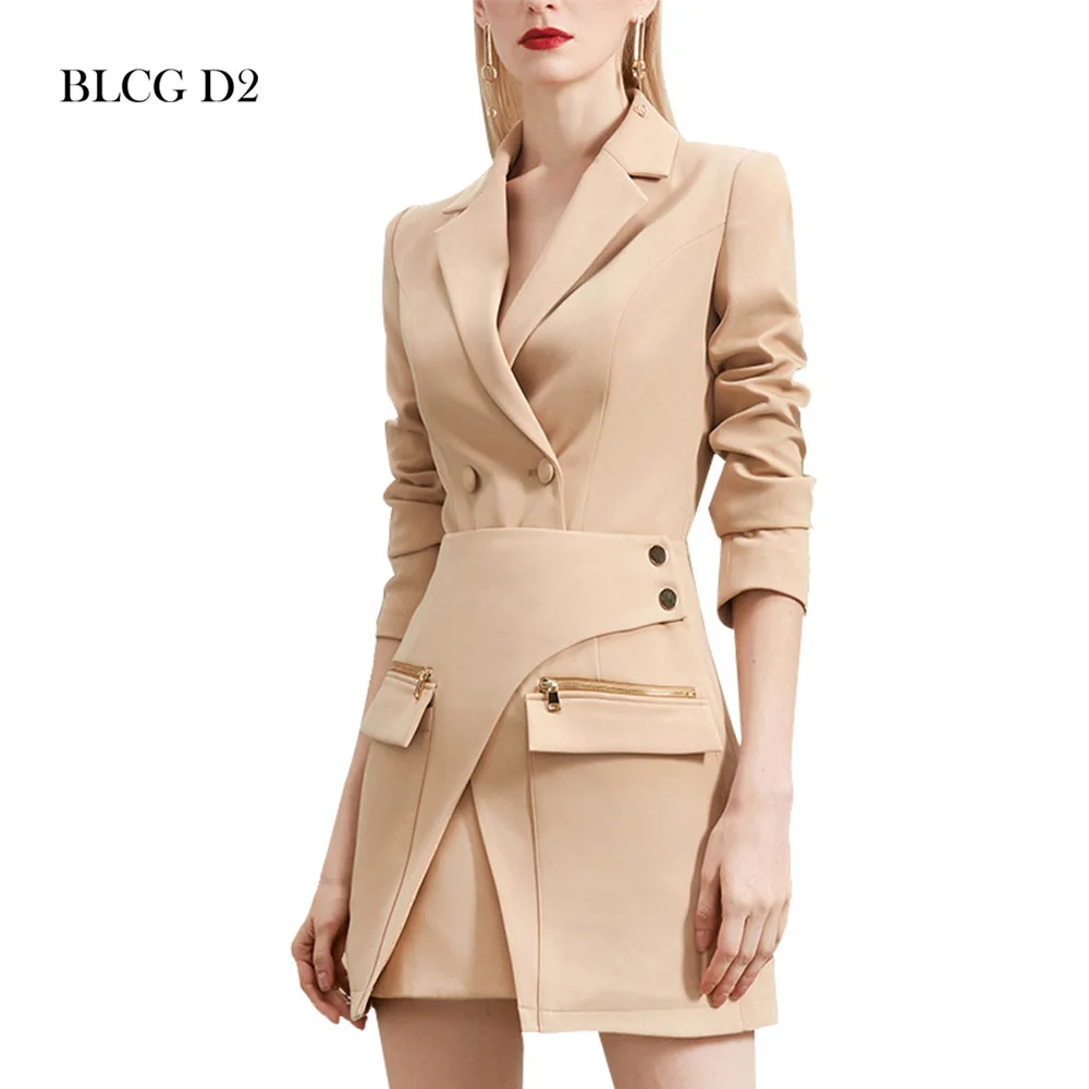 BLCG D2 белый блейзер для женщин