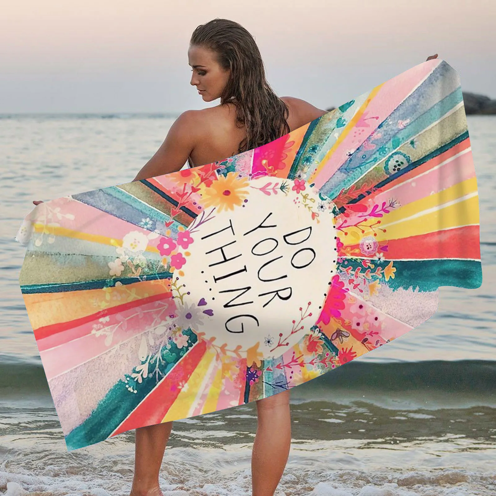 

Microfiber Beach Towel Super Lightweight Camo Rose Gold Hand Towels Guest Bathroom Hand Towels Decorative Towels Bathroom Sets