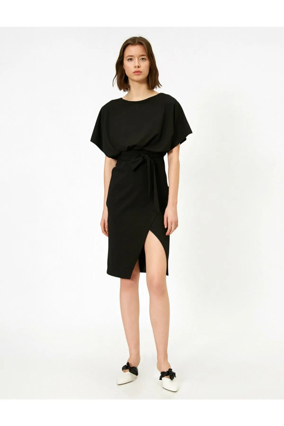 

Women's Dress Black Tie Waist Elegant Fashion Summer Spring Casual Short Sleeve Stretch Casual Short Sleeve Stretch Comfortable Boho Dress