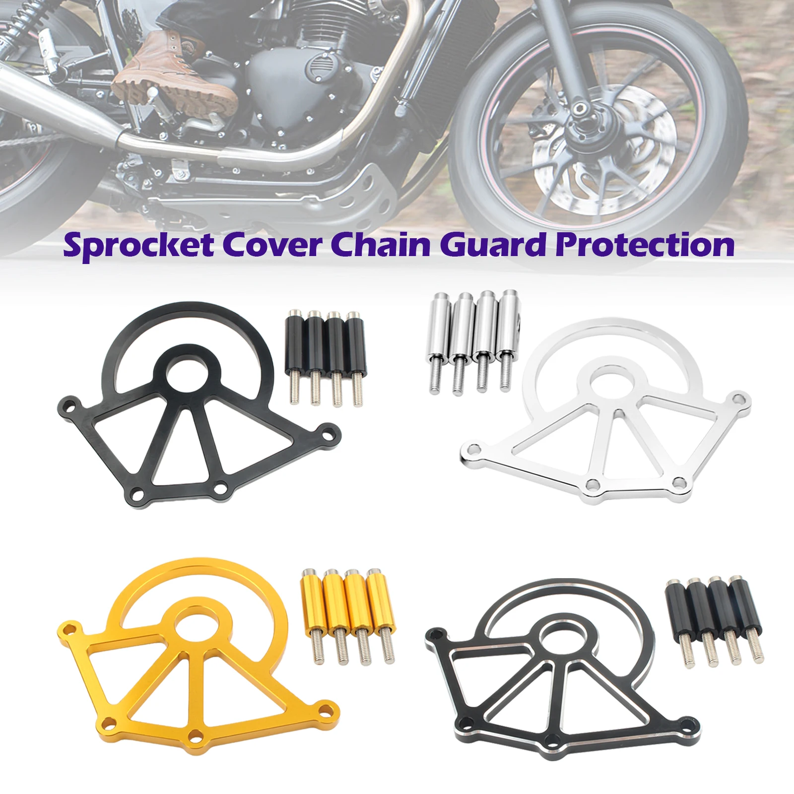 

Areyourshop Sprocket Cover Chain Guard Protection For Hinkley Bonneville Thruxton