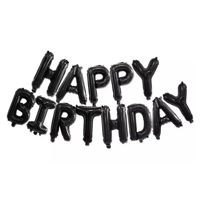 Фольгированные шары Happy Birthday, 13 шт.