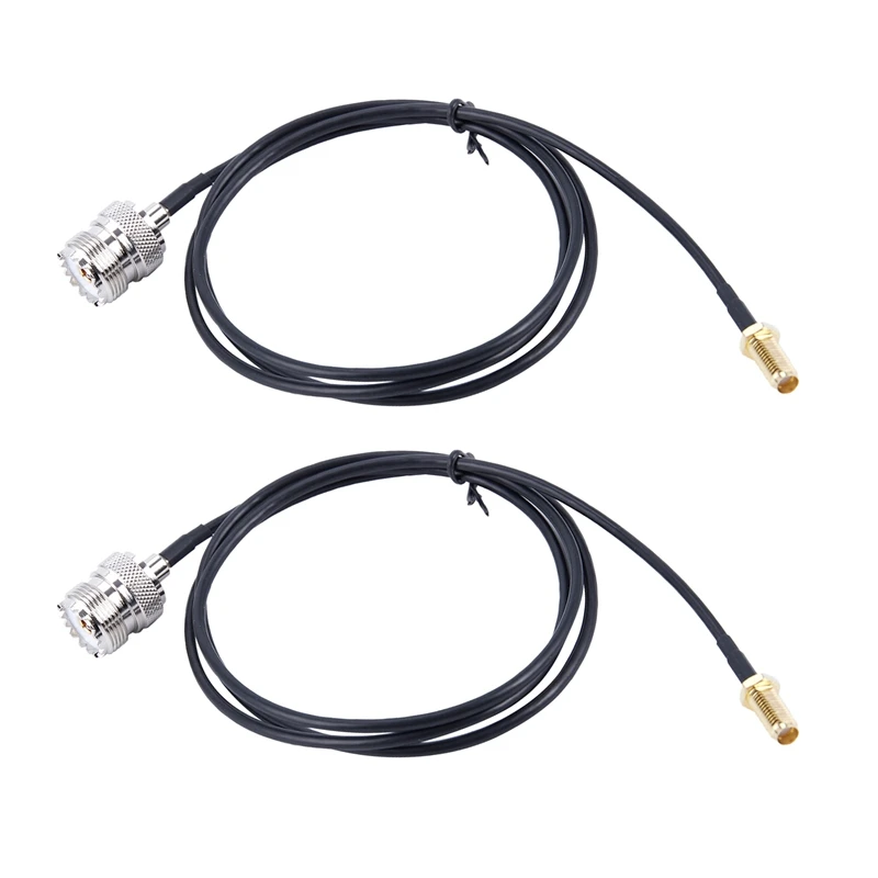 

2X гнездо SMA для UHF SO239 PL259 гнездо адаптера 1 м