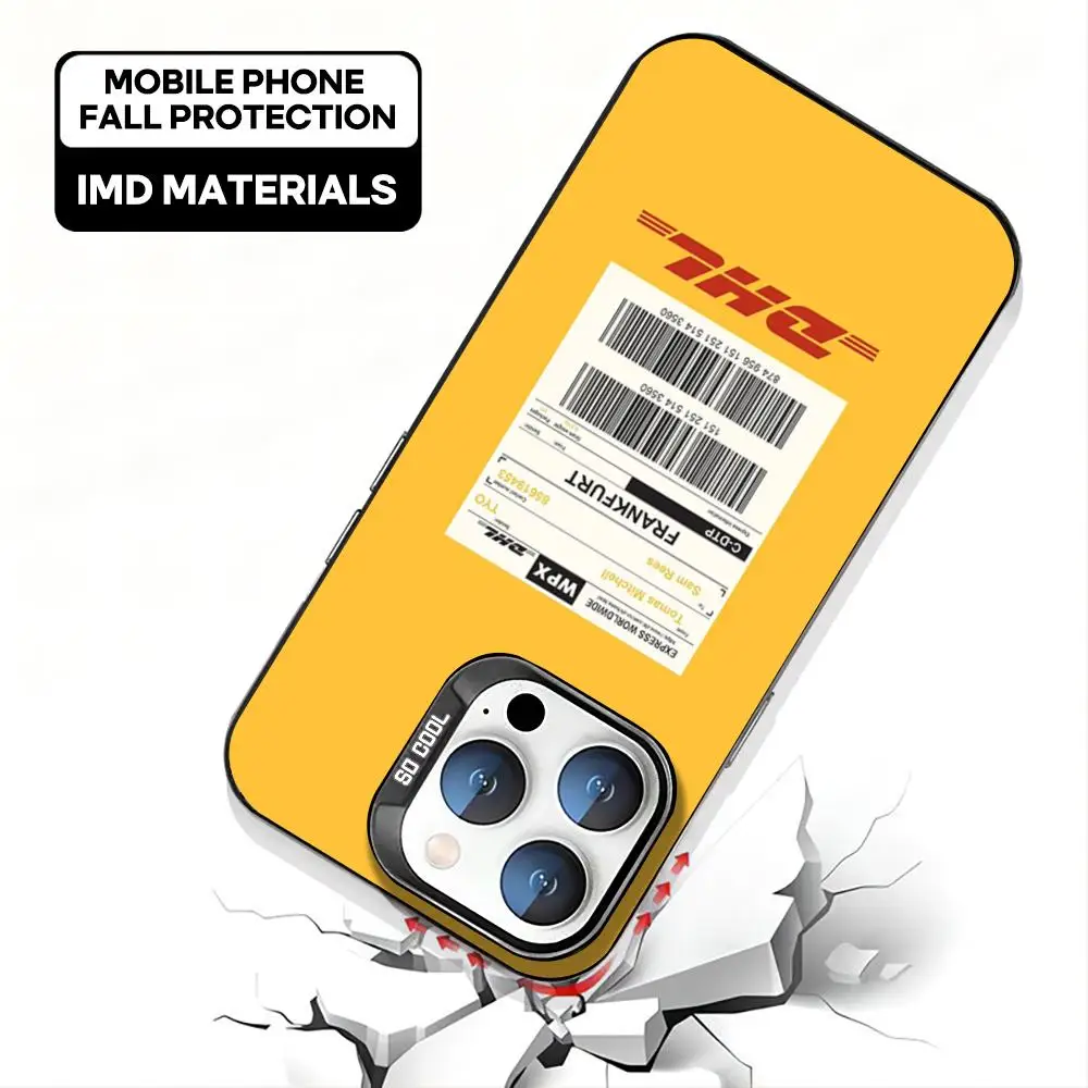 Роскошный международный чехол для телефона Express D-DHl черный цветной серебристый