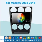 Автомобильный мультимедийный плеер Carplay на Android 2004 для Mazda 6-2015, автомобильное радио, GPS-навигация, автомобильное радио, стерео, Bluetooth-плеер, 2Din