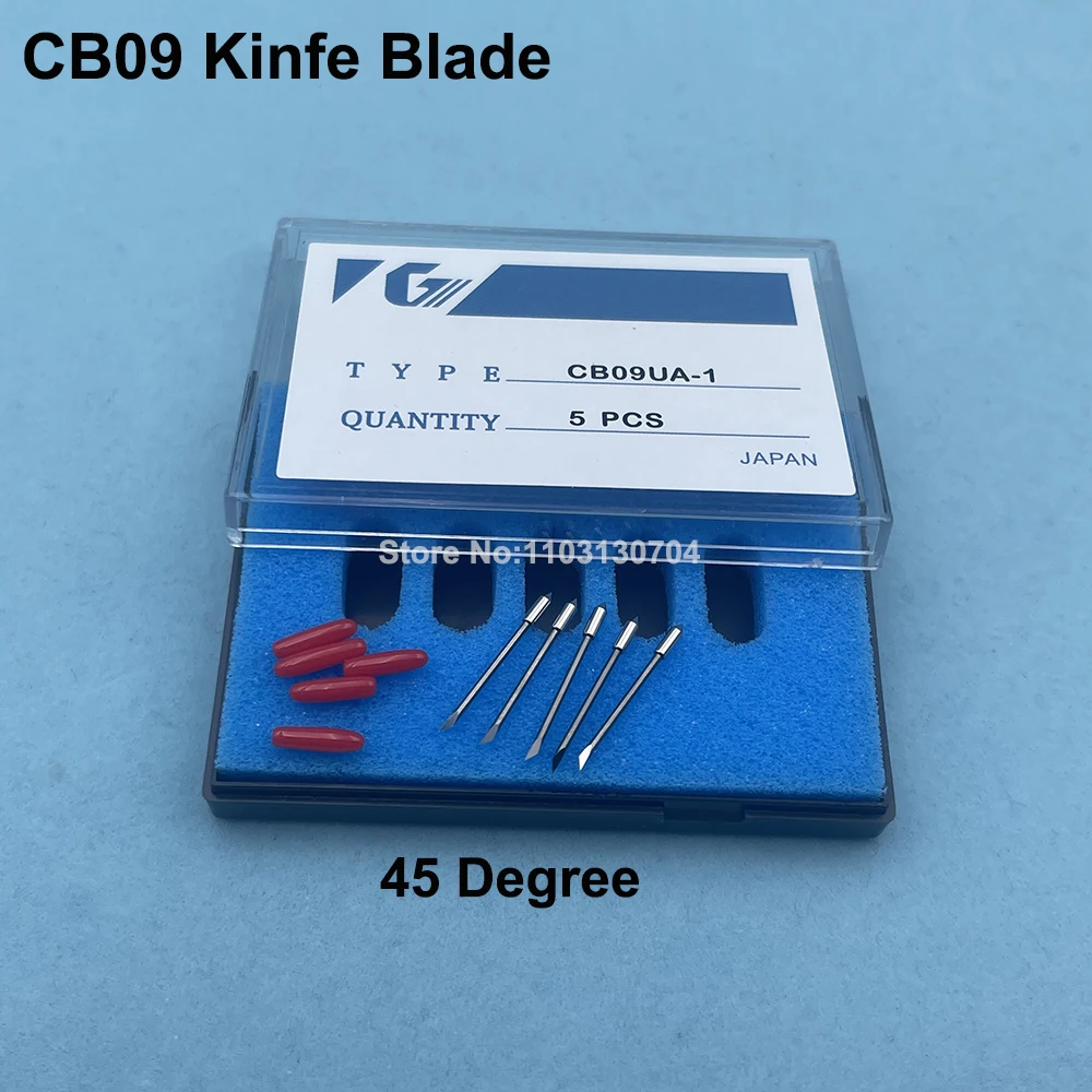 

5 шт. режущий плоттер Graphtec CE5000 CE3000 CE6000 FC8600 CB09 CB15 лезвие ножа CB09UA-5 CB15UA-5 лезвие из цементированного карбида