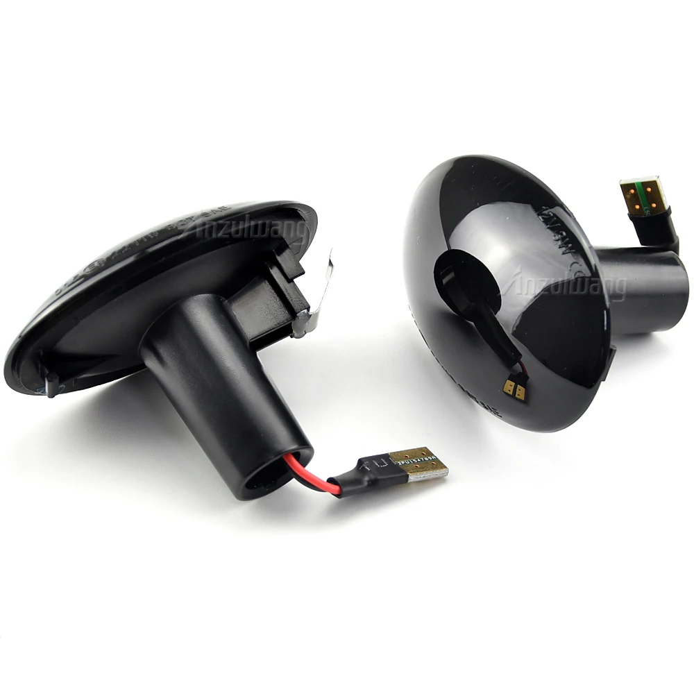 Светодиодный динамический боковой указатель поворота для MINI Cooper R56 R57 R58 R59 CL-R56-LSM-SM