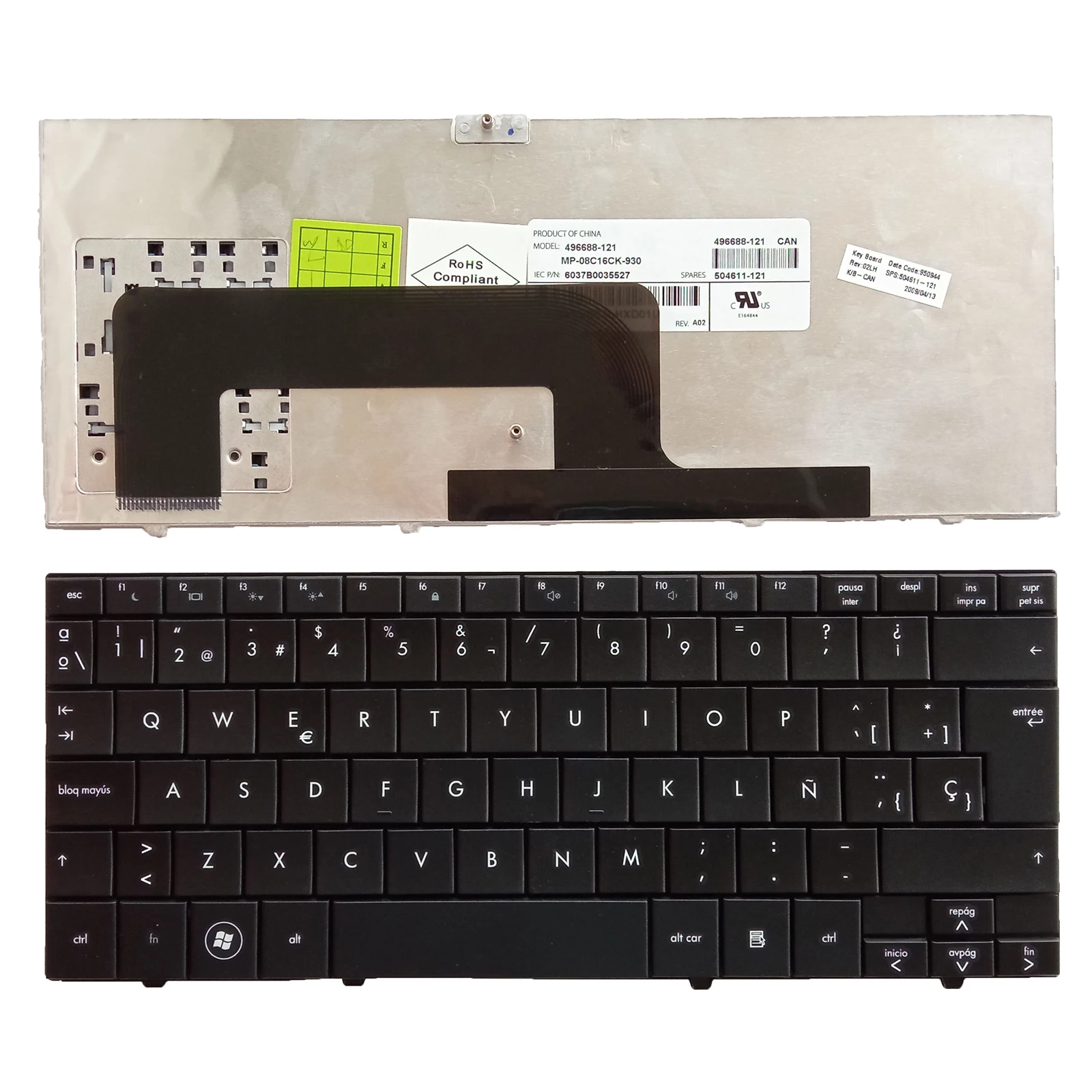 Клавиатура для ноутбука HP Mini 1000 700 508800 509650 черная Teclado оптом с фабрики