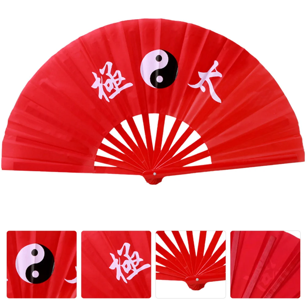 

Fan Hand Folding Chinese Dancing Foldable Performance Chi Styledance Silk Wushu Artsparty Festival Portablegift Holiday