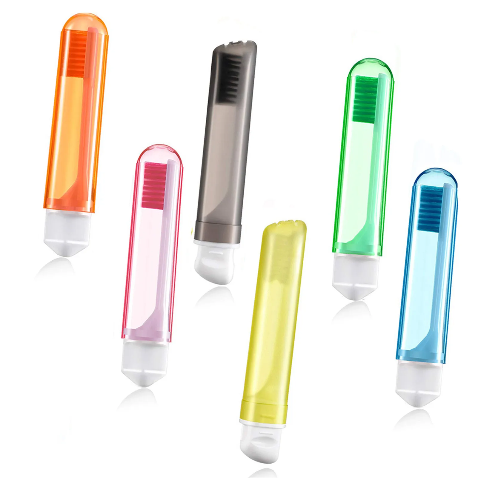 

Travel Toothbrush 6pcs Travel Folding Toothbrush Travel Size Toothbrush Travel Toothbrush Folding Toothbrush Soft Travel