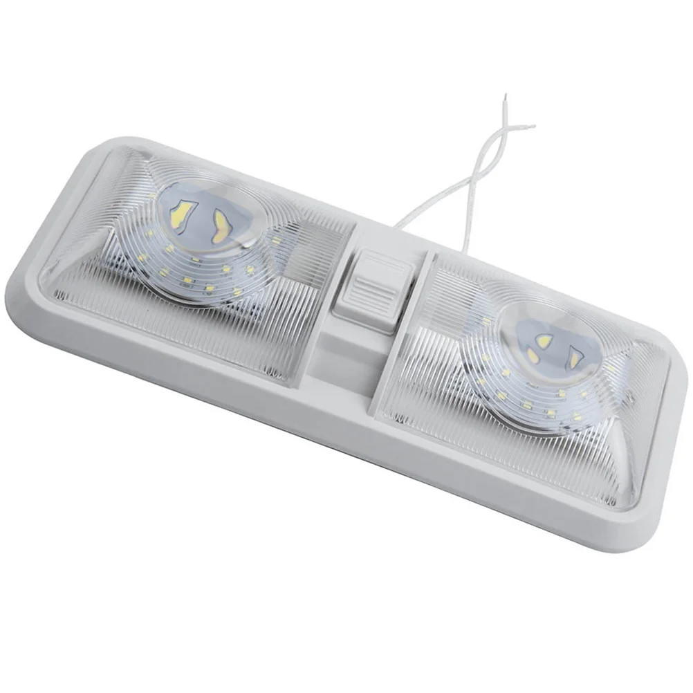 

1Pc 12V Car RV Ceiling Light Boat Yacht Roof Light Practical Light (White)