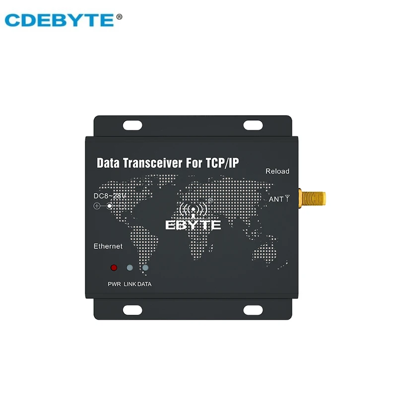 EBYTE SX1262 Super LoRa Ethernet RJ45 Interface RSSI LBT 22dBm Relay Wireless Transceiver Serial Port Server E90-DTU(400SL22-ETH