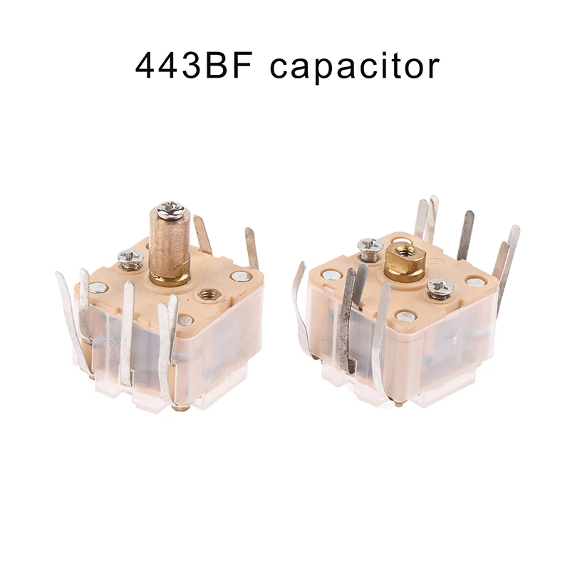 Фото 1Piece Switch CBM-443BF-1AB4/088AM+FM Radio Thin Film Variable Capacitor 270P Double +20Pfm Double №2