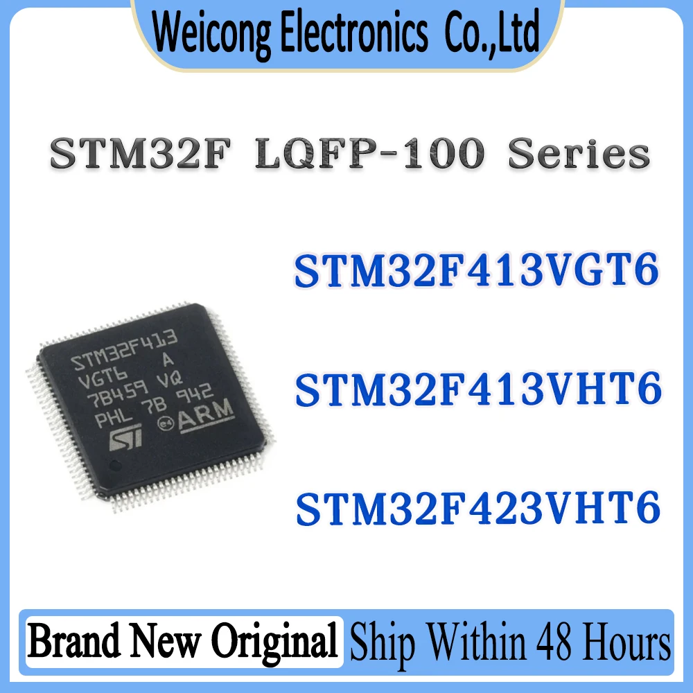 

STM32F413VGT6 STM32F413VHT6 STM32F423VHT6 STM32F413VG STM32F413VH STM32F423VH STM32F413 STM32F423 STM32 STM IC MCU Chip LQFP-100