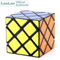 lanlan 8 axis 6 surface hexahedron skewbed magic cube professional speed puzzle antistress educational toys for children