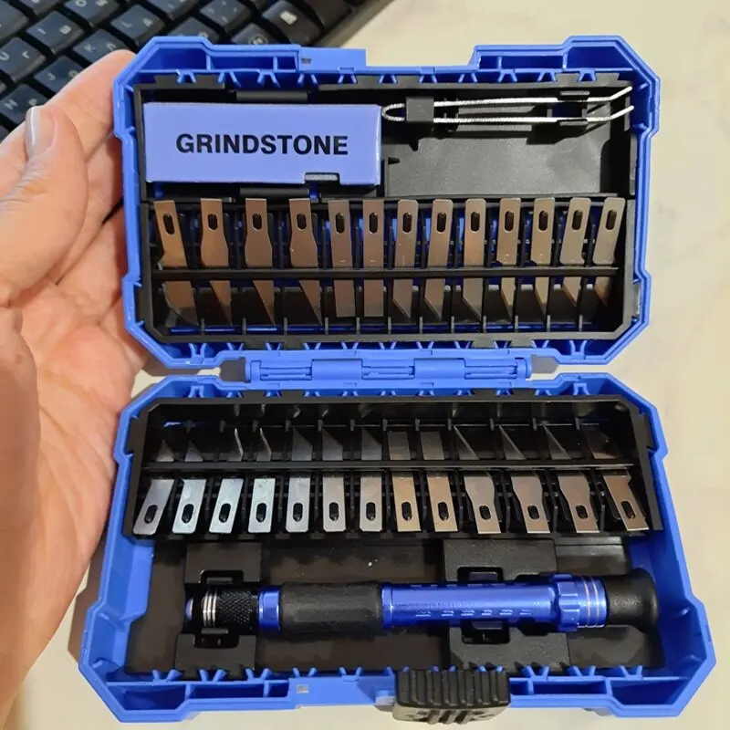 Набор ножей для резьбы по дереву 29 шт.