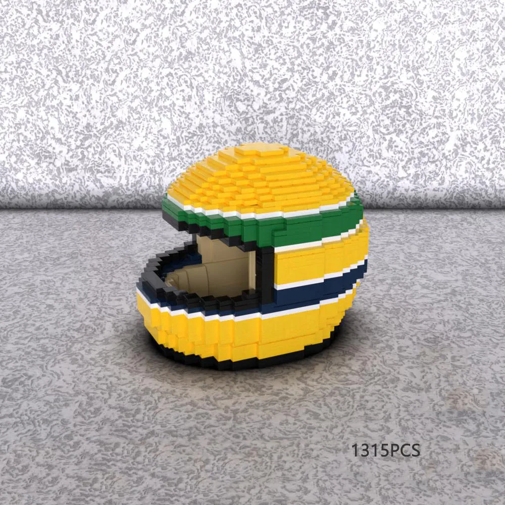 Конструктор скоростной Чемпион MOC Senna модель MP4/4 сборка трека гоночная игрушка