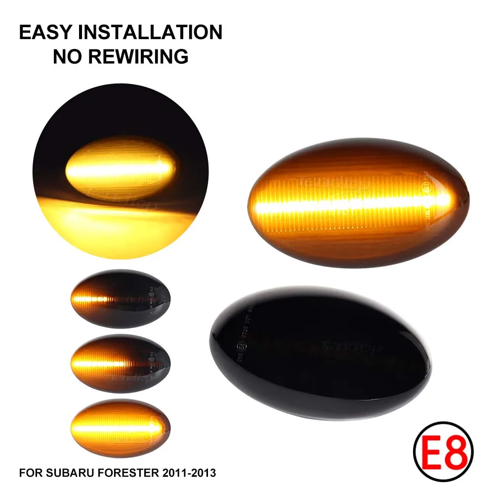 Для Subaru Liberty Forester Impreza WRX STI GDA GDB 2002-2007 динамический поворотник светодиодный