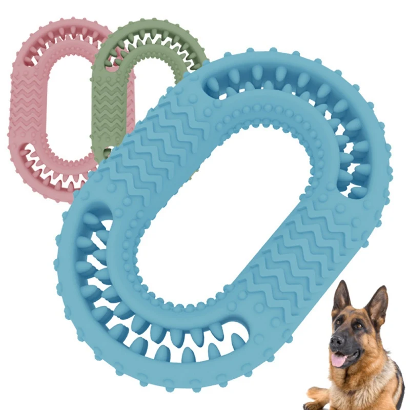 

Interactive Pet Dogs Training IQ Teeth Cleaning Toy For Small Medium Large Dog Puppy Chewing Toothbrush Toys