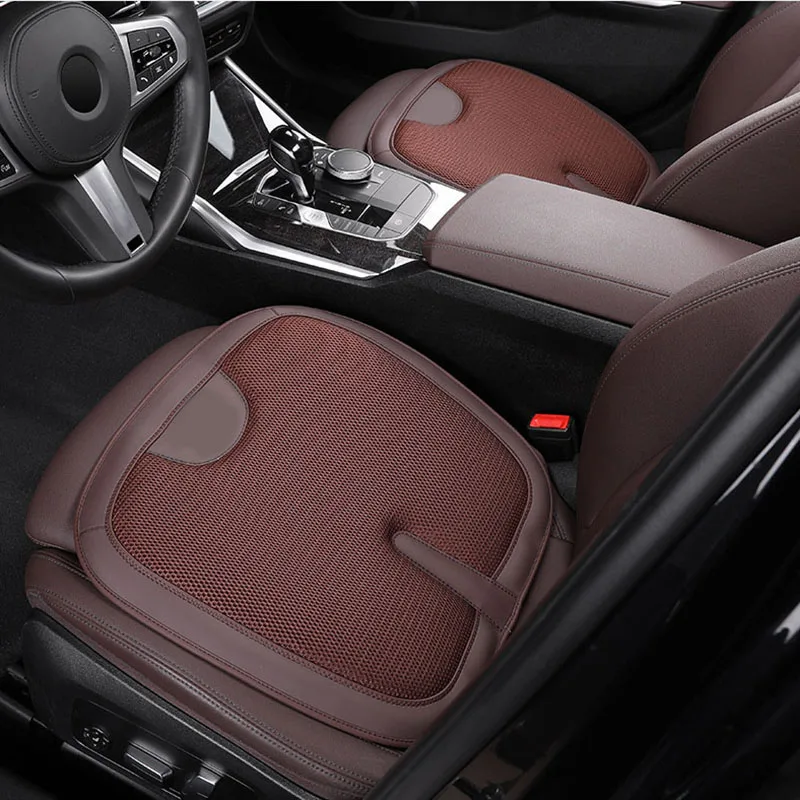 

Car Ice Silk Cushion Non Slip Seat Cushion High Elastic Memory Sponge Vehicle Supplies Accessories Automotive Interior Products