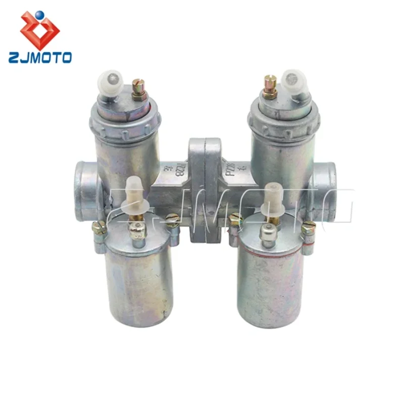 Мотоциклетный ретро карбюратор с двойным карбюратором двигателя PZ28 для K750 BMW R50 R60