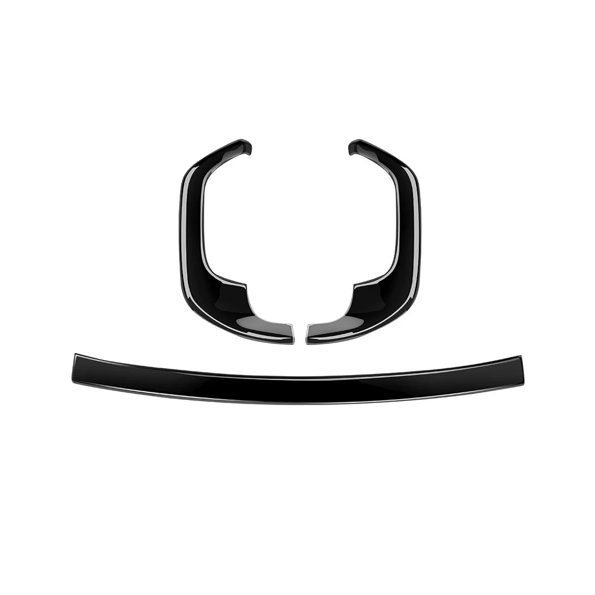 

Яркий черный передний бампер, сетка, Центральная решетка, решетка, молдинговые полосы, крышка, отделка для Toyota Sienta 10 серии 22-23