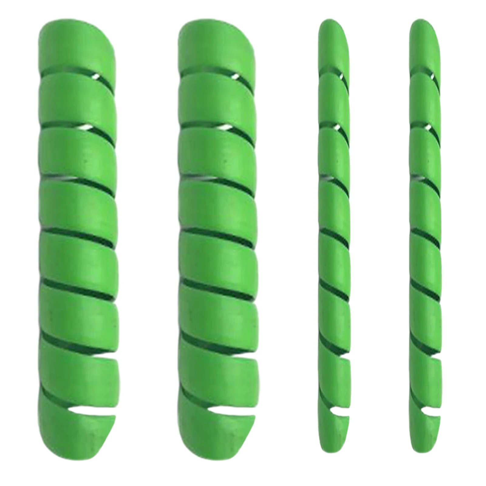 

4 шт., многоразовые пластиковые защитные трубки для деревьев